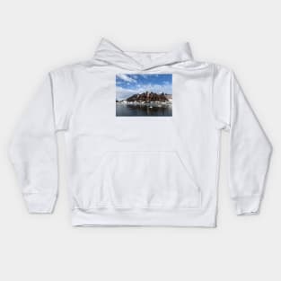 View from Red Rock Ridge, Antarctica Kids Hoodie